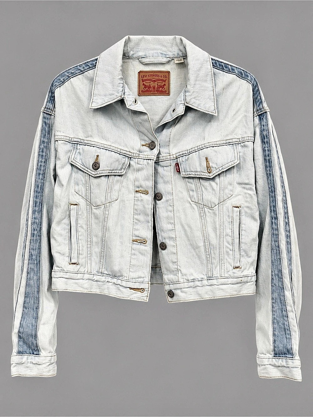 Levi's Sunrise Trucker Jacket Blue Large